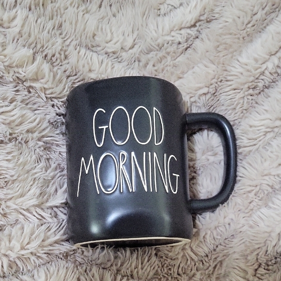 Rae Dunn Other - Rae Dunn Black 'Good Morning' Mug